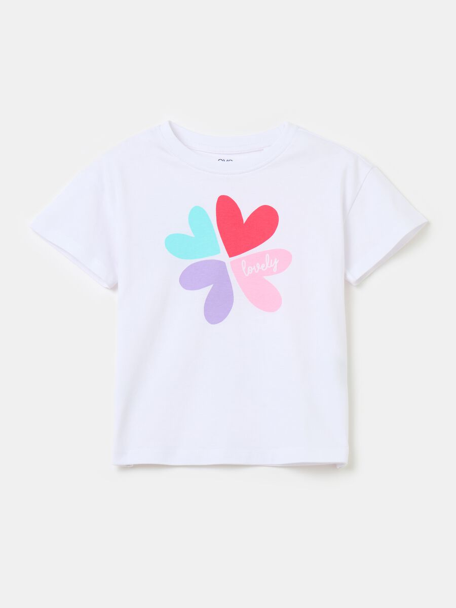 Organic cotton T-shirt with print_0