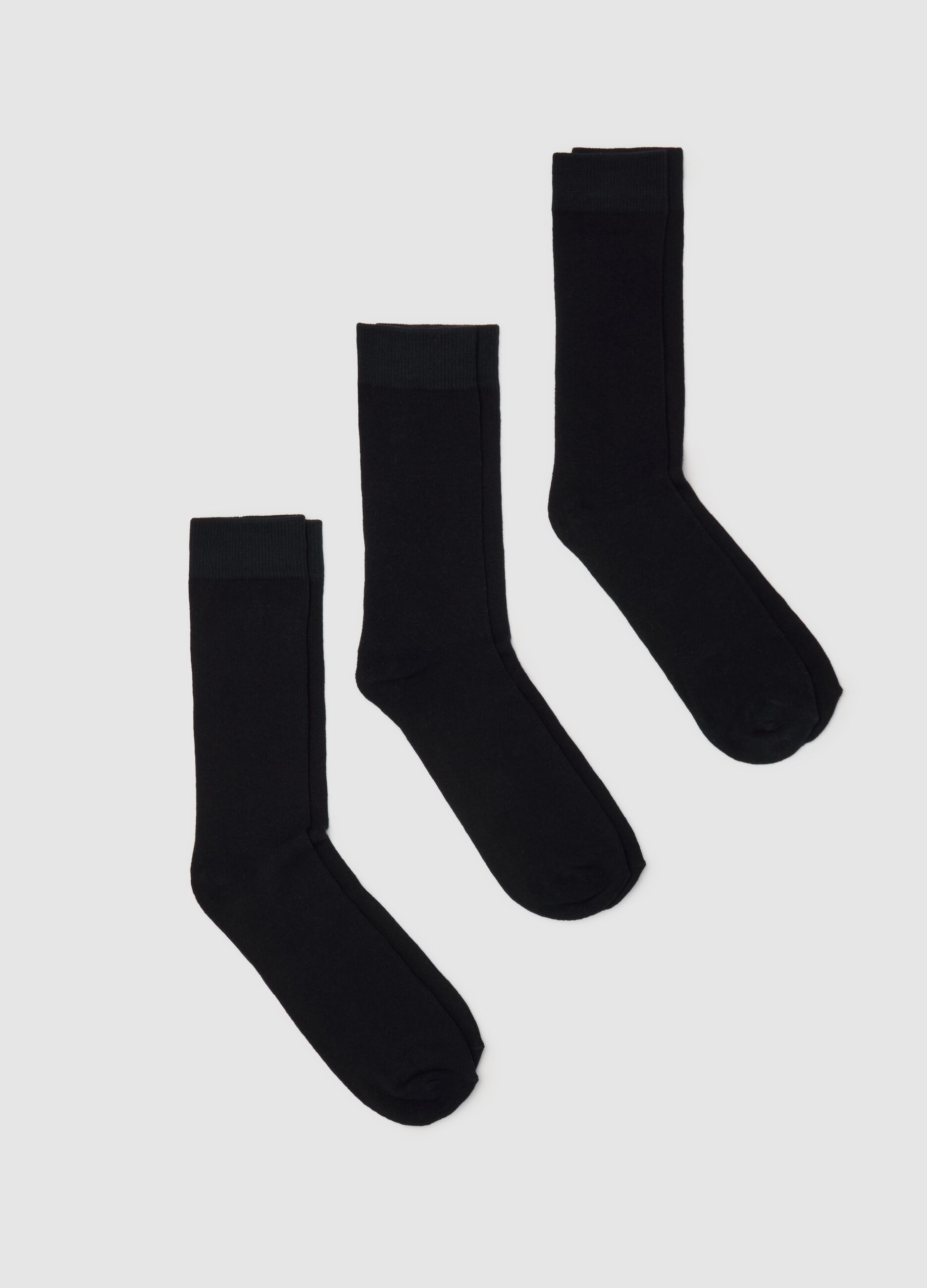 Three-pair pack midi stretch socks