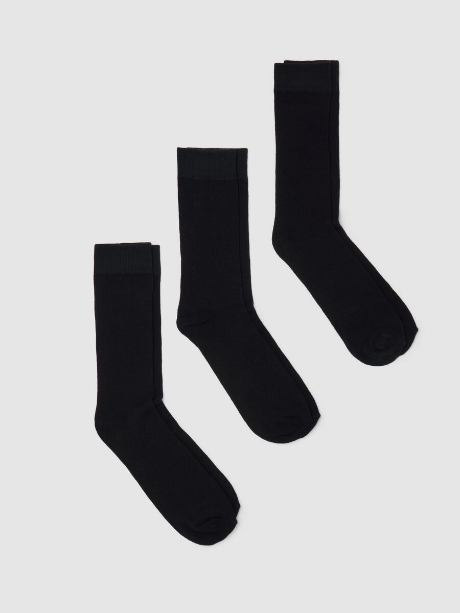 Three-pair pack midi stretch socks_0