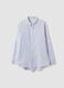 White striped pure cotton regular-fit shirt_4
