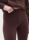 Brown skinny stretch cotton leggings_3