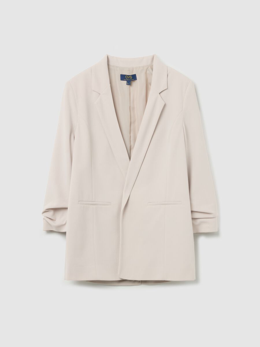Blazer with three-quarter sleeves_4