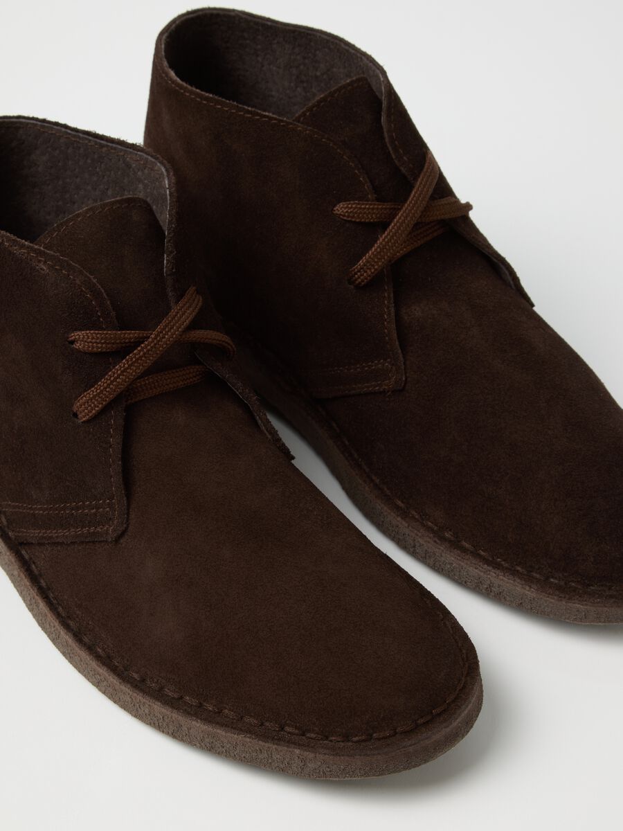 Stivaletti marrone scuro in vera pelle_3