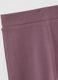 Girls' Purple Stretch Cotton Leggings_3