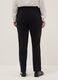 Black skinny viscose blend leggings_2
