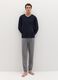 Long pyjamas with V-neck top_0