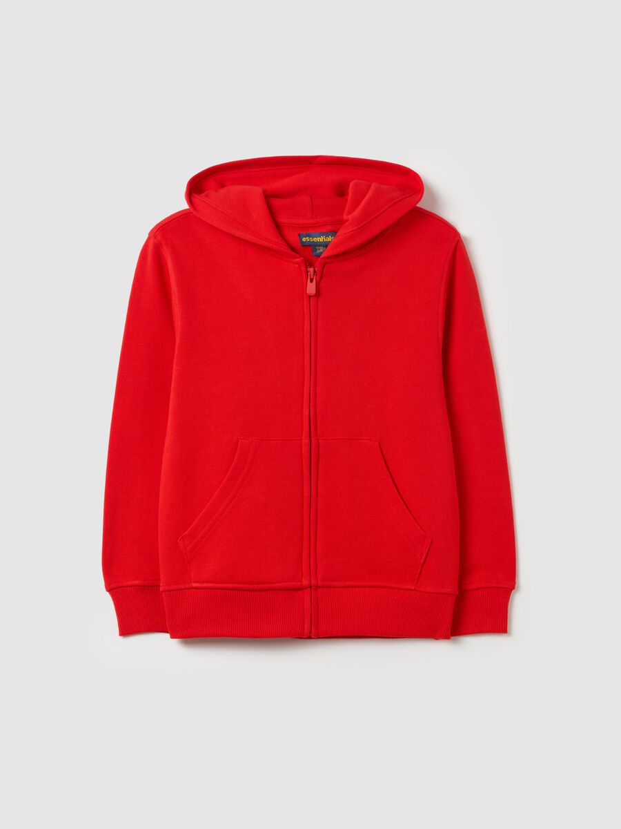 French terry full-zip hoodie_0