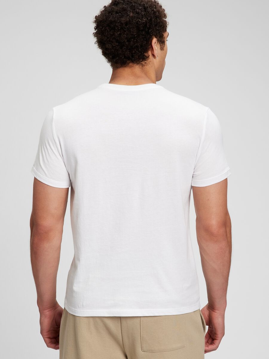 Cotton T-shirt with logo print_1