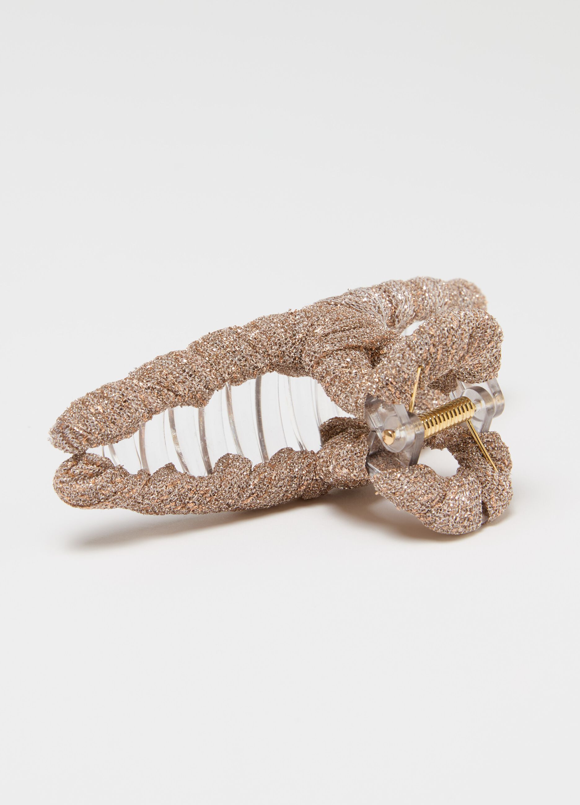 Fermaglio per capelli in lurex