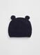 Knitted hat with ears_0