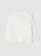 White crew-neck T-shirt in pure organic cotton_1