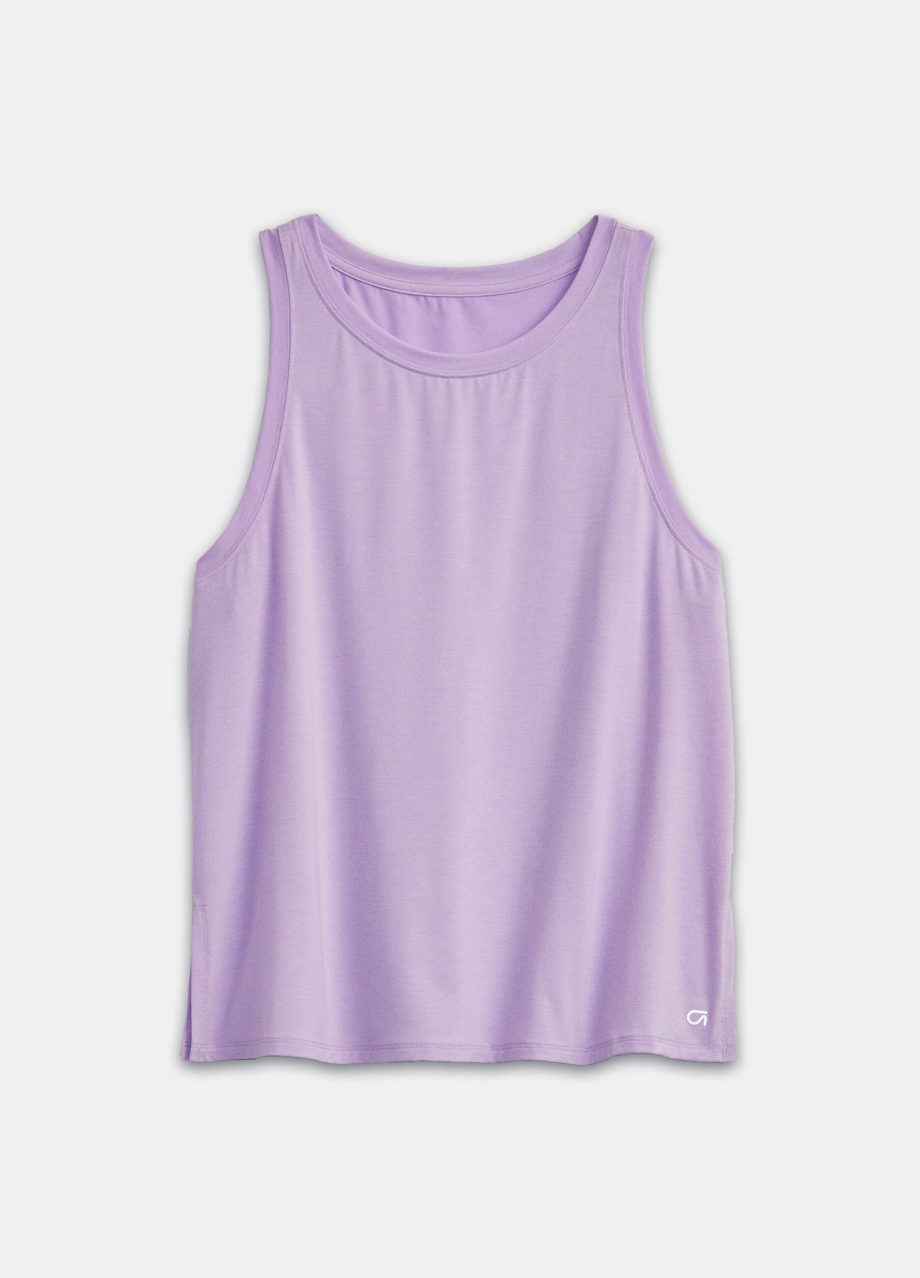 Tank top girocollo stretch