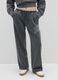 Grey cotton-blend regular fit trousers_1
