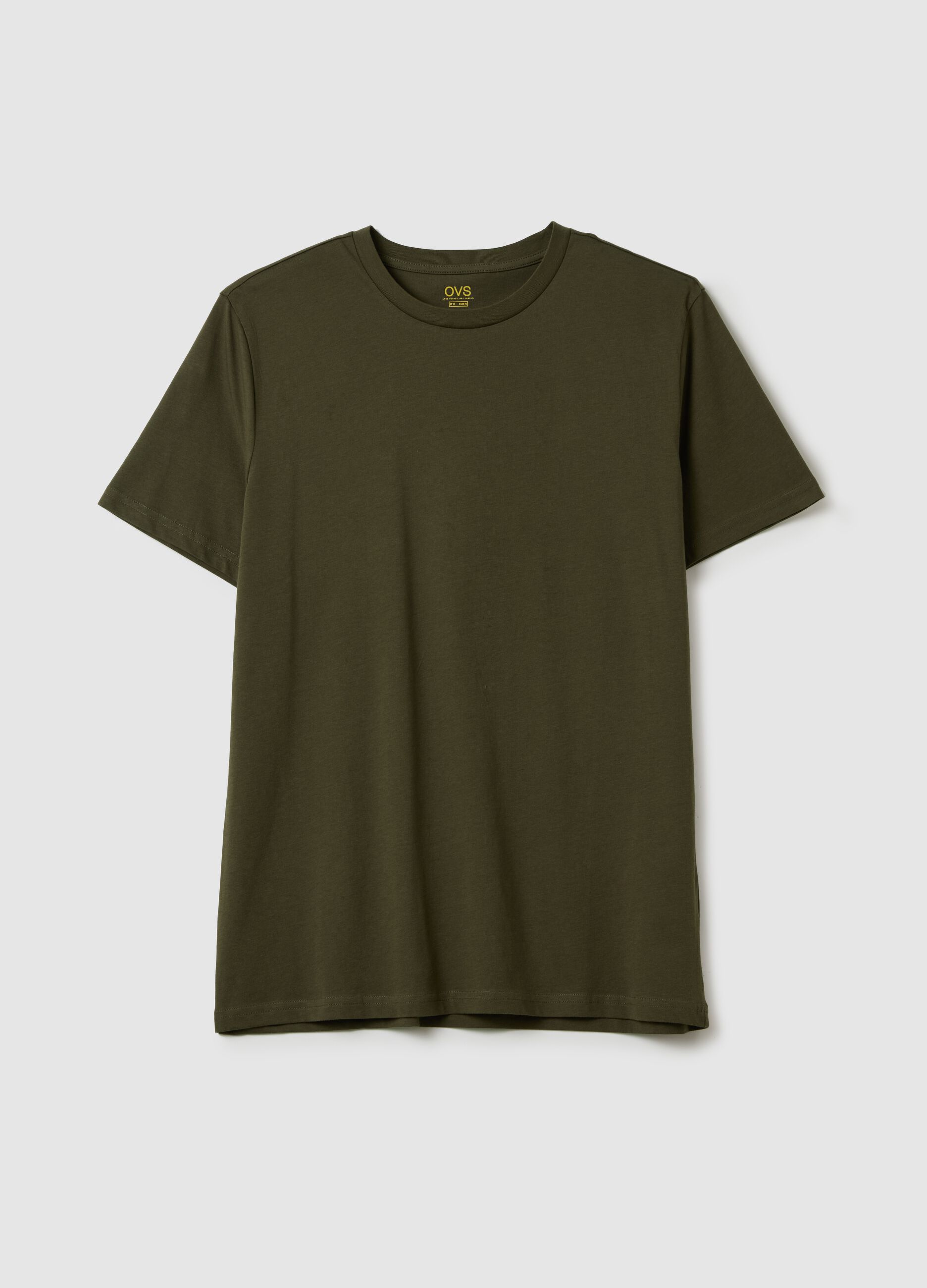 T-shirt regular fit in cotone 