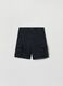 Stretch cotton cargo Bermuda shorts_1