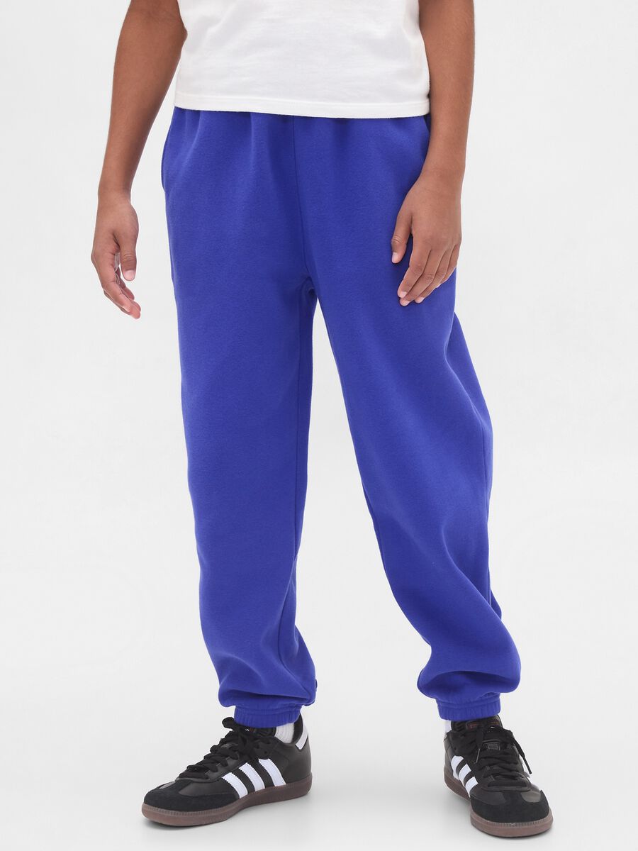 Blue Cotton Trousers for Kids_1