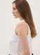White pure cotton tank top_2
