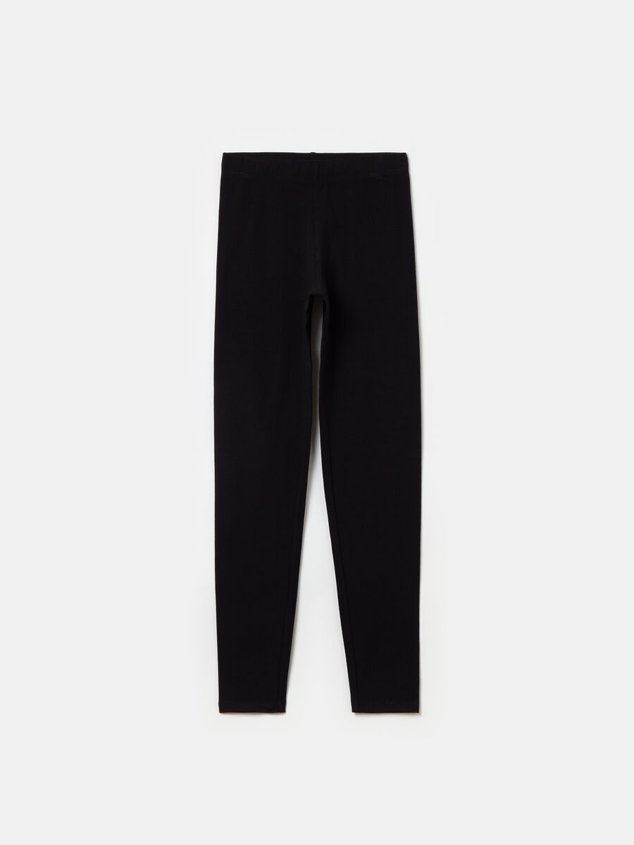 Leggings in cotone stretch_0