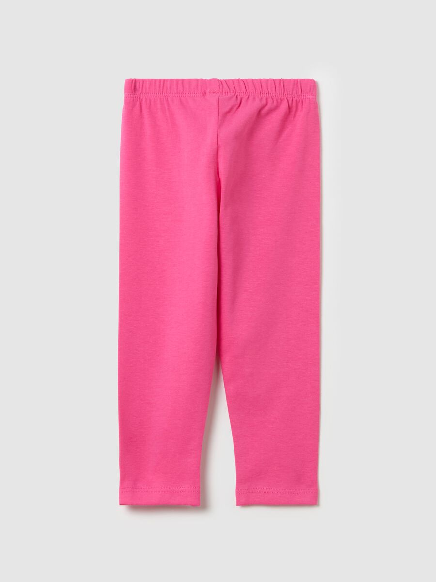 Leggings in cotone stretch _1