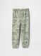 Green jogger trousers with GAP print_0
