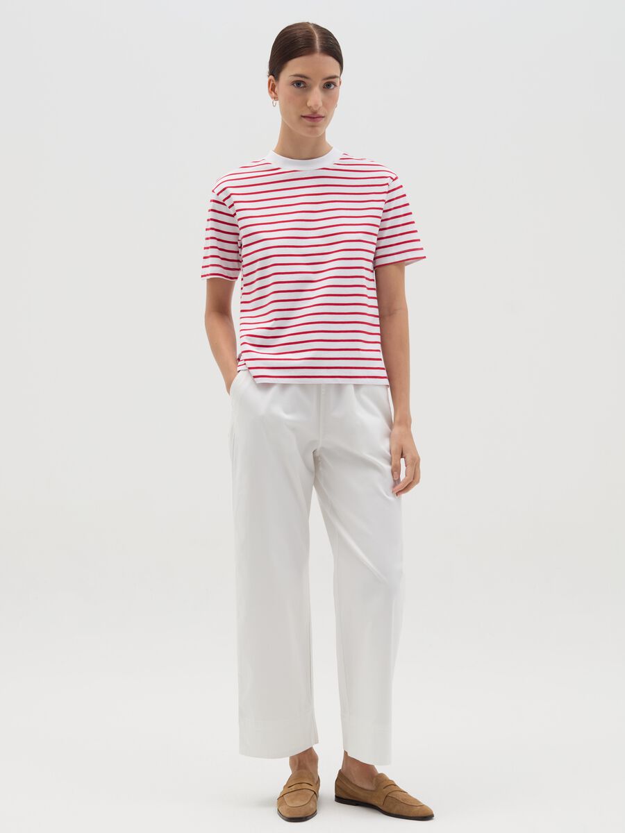 Striped cotton T-shirt_1