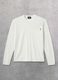 White Knit Long-Sleeve T-Shirt_4