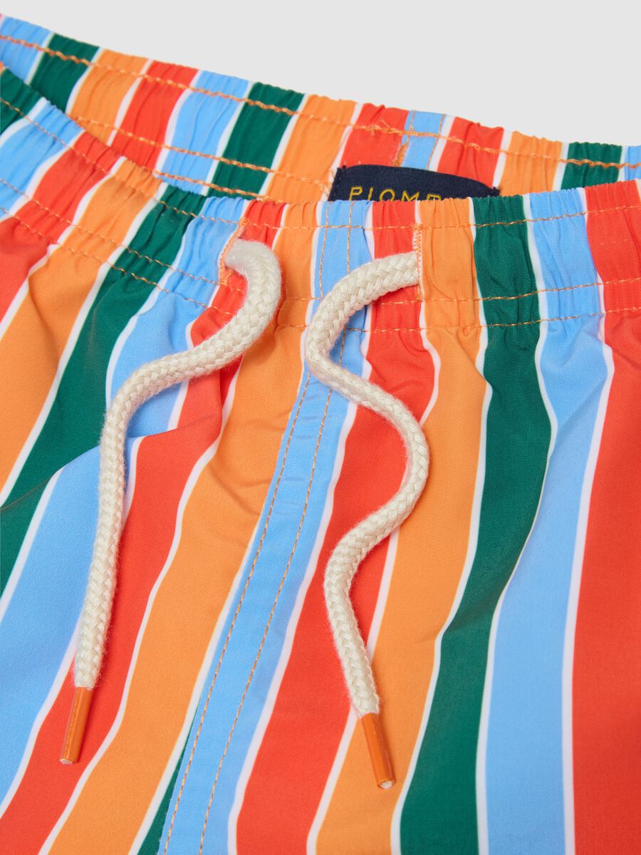 Kids' Multicolour Regular Fit Swimwear_3