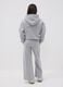 Girls&rsquo; grey cotton-blend regular-fit joggers_1