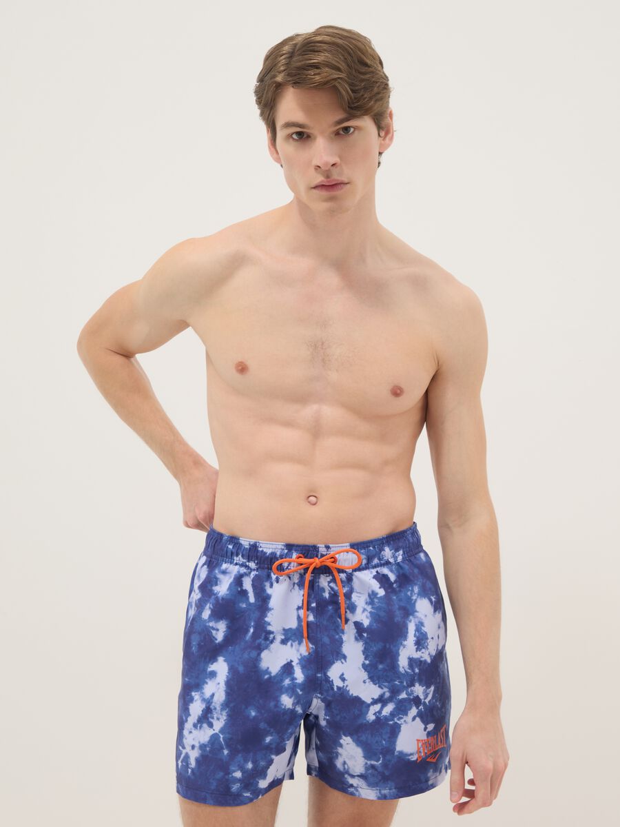 Boxer da mare multicolor regular fit con stampa Everlast_0