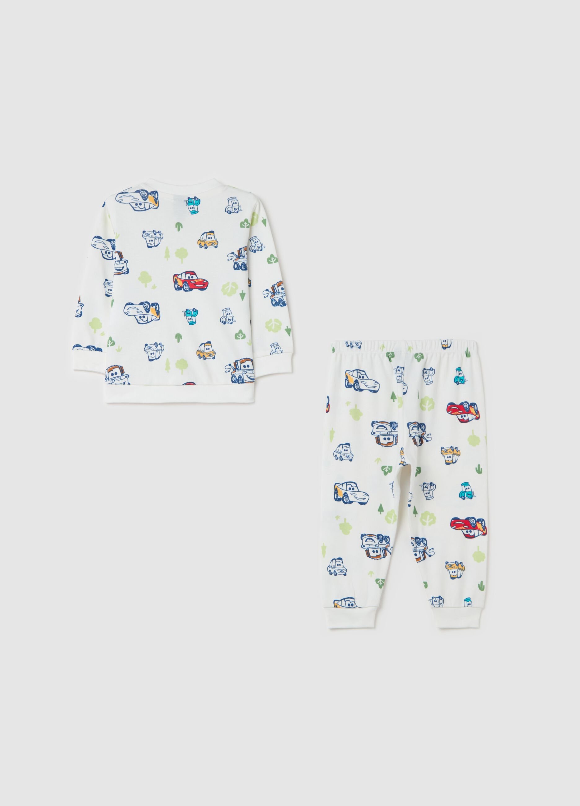 Cotton pyjamas with Cars print