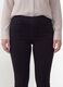 Black skinny jeggings in stretch cotton and viscose_2