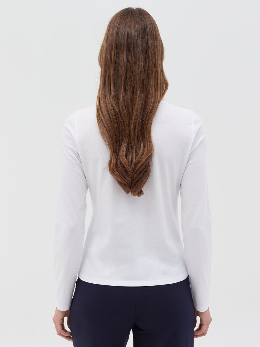 Essential long-sleeved T-shirt in cotton_3