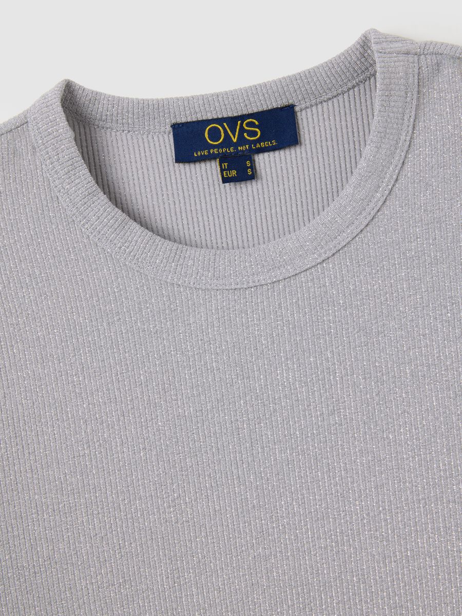 Maglia grigia a maniche lunghe elasticizzata_5