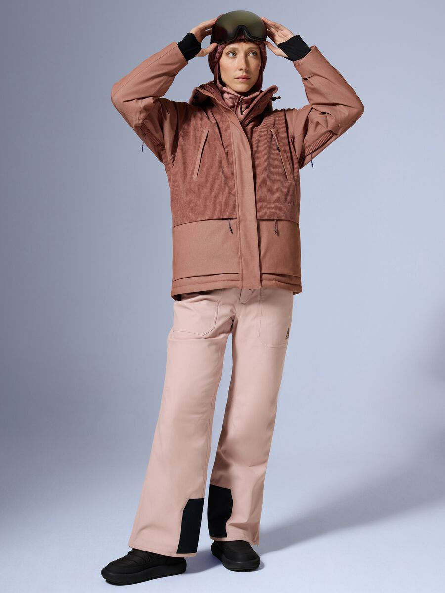 Ski jacket with velvet inserts ALTAVIA WITH DEBORAH COMPAGNONI_0