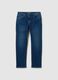 Men's Regular Fit Blue Denim Jeans_4