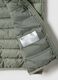 Gilet Ultralight imbottito verde da ragazzo regular fit con cappuccio_7