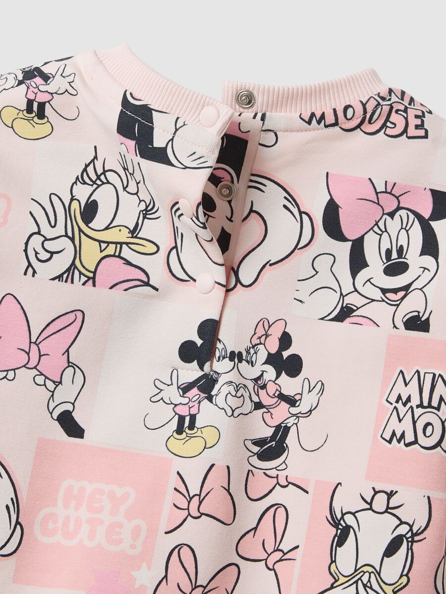 Multicolour sweatshirt and trousers set for girls in cotton blend regular fit_2