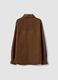 Camicia marrone regular fit con colletto classico_2