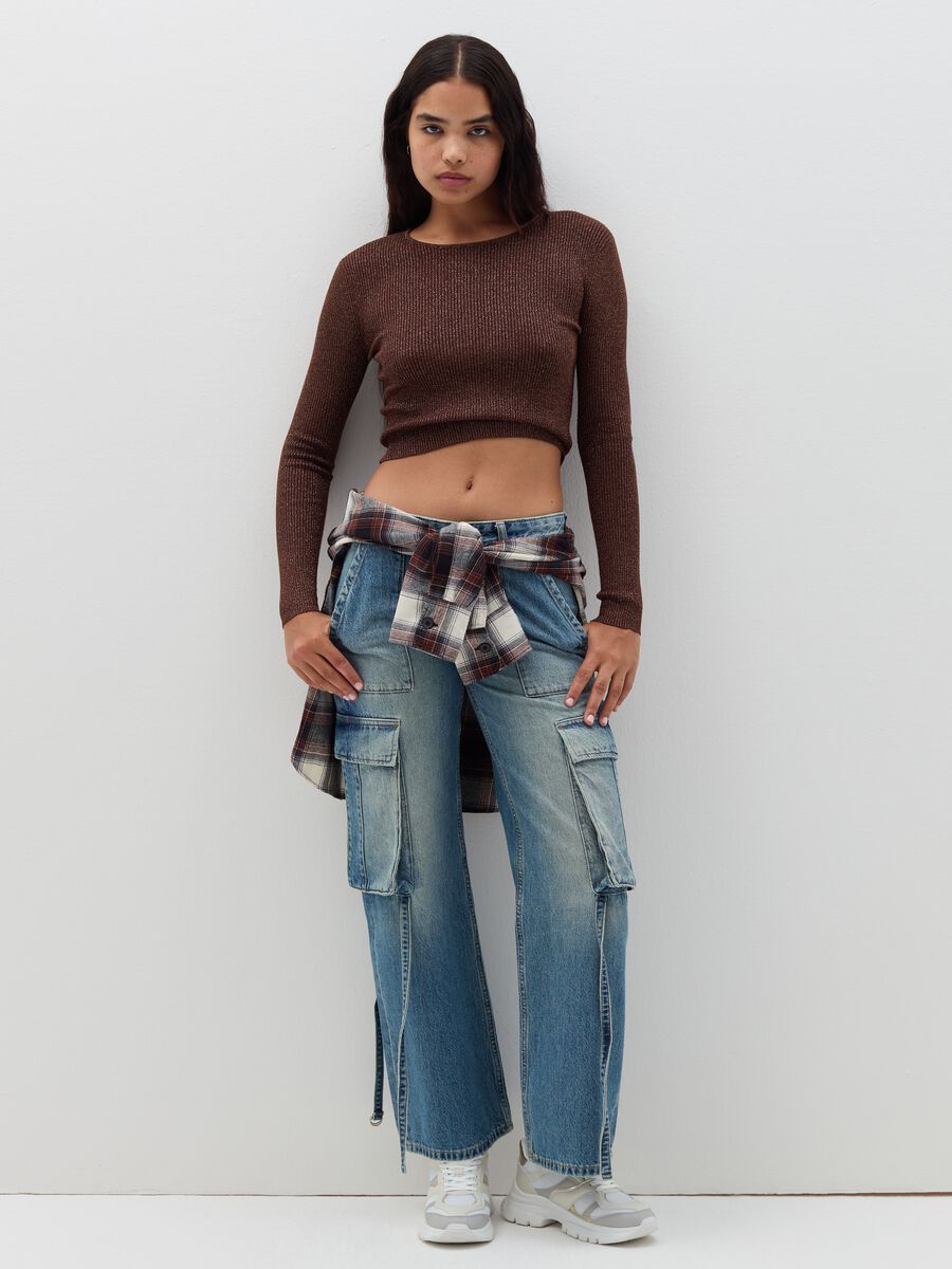 Pullover in lurex_1