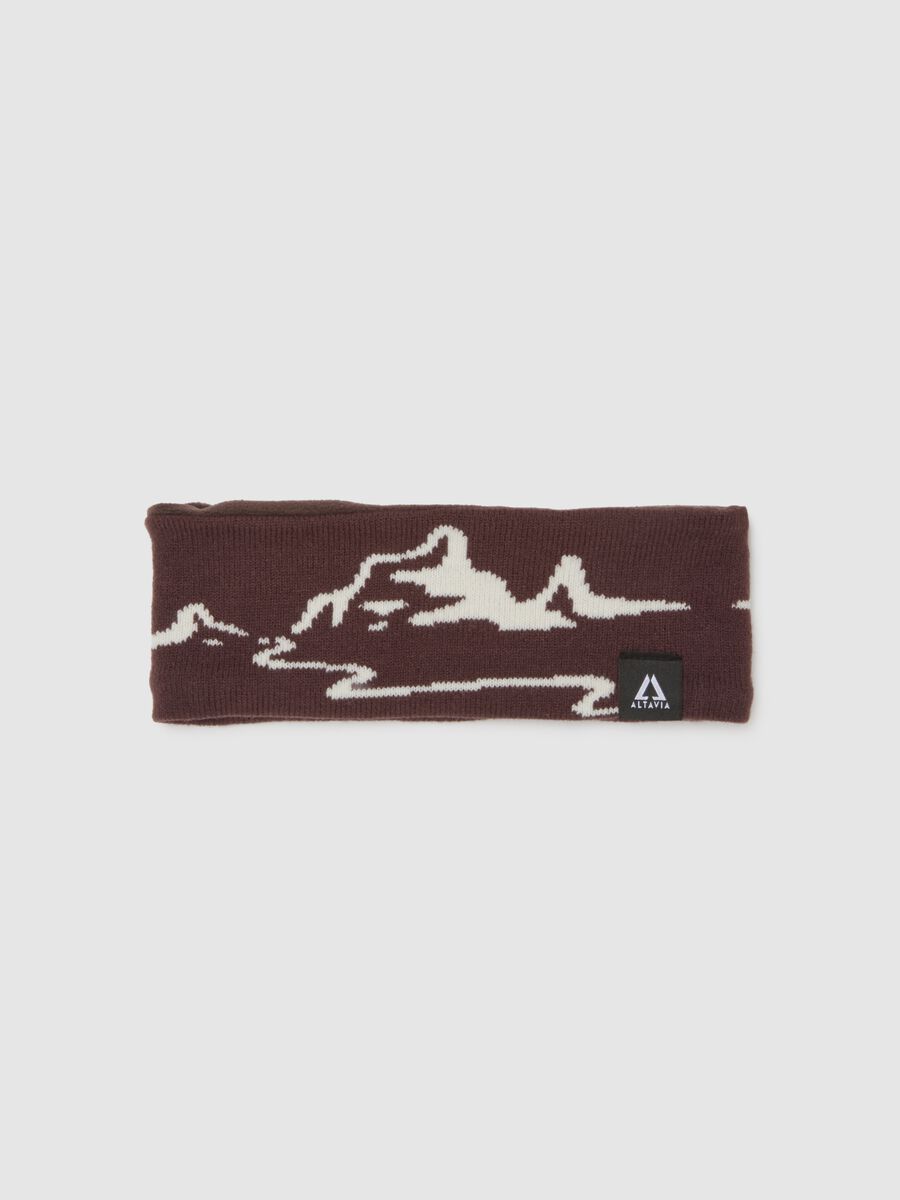 Fascia jacquard con motivo grafico a contrasto ALTAVIA WITH DEBORAH COMPAGNONI_0