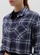 Crop shirt in check flannel_2