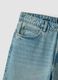 Jeans blu chiaro in puro cotone loose fit_1