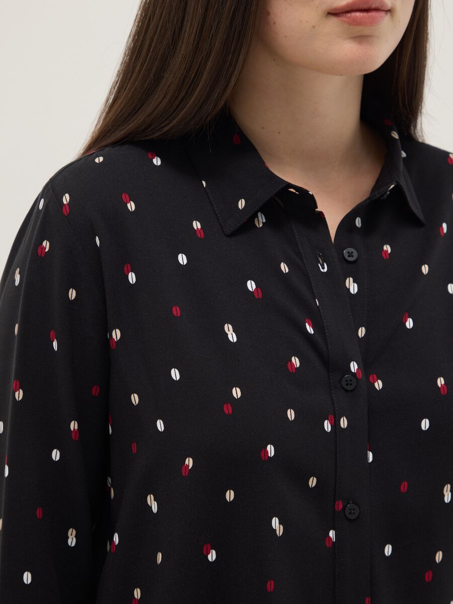 Multicolour pure viscose shirt with regular fit and prints_3