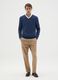 Regular Fit Blue Blend Jumper_1