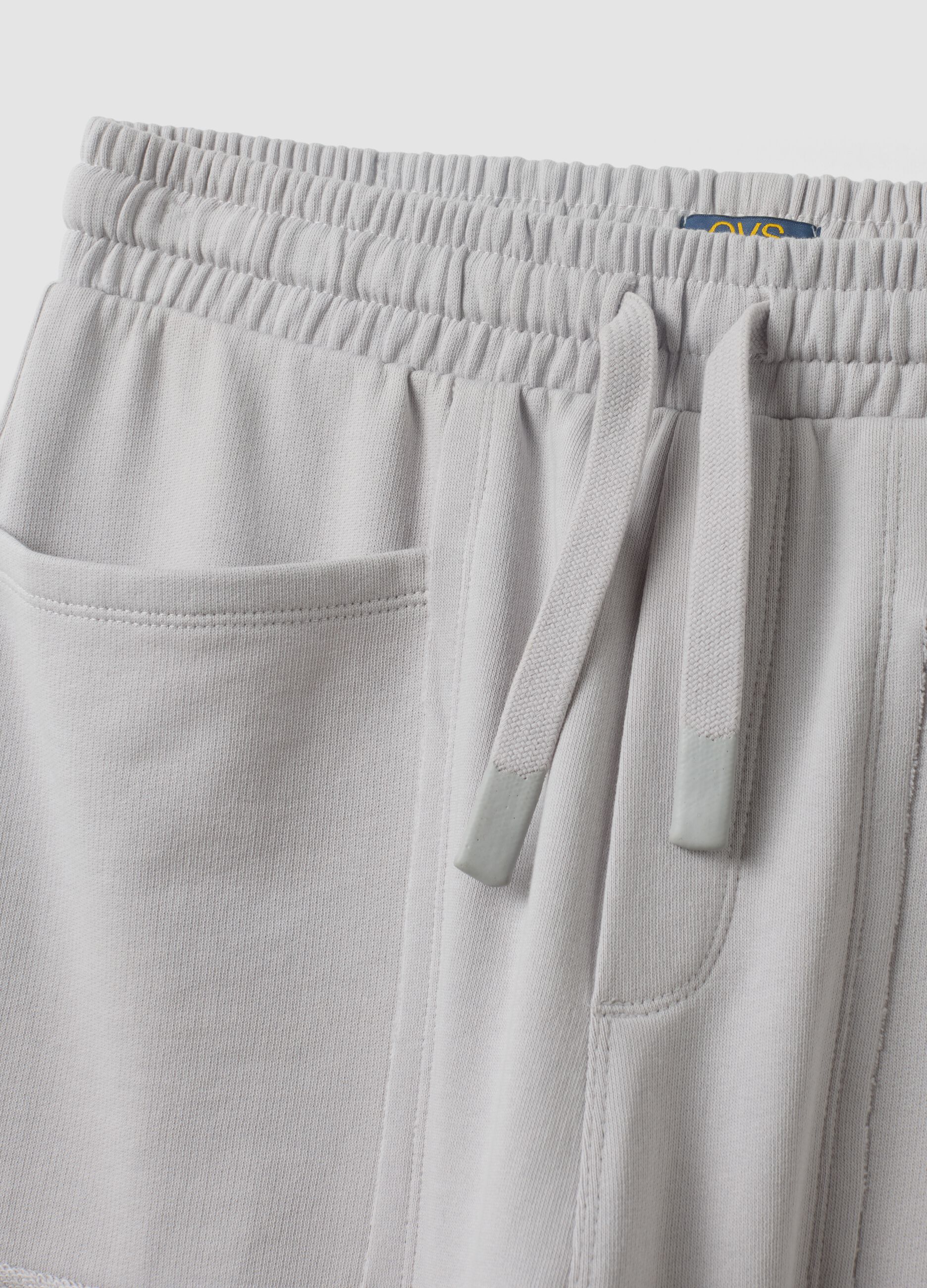 Grey pure cotton joggers with "Way Up" graphic for boys