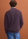 Polo marrone in puro cotone con zip e collo classico_3