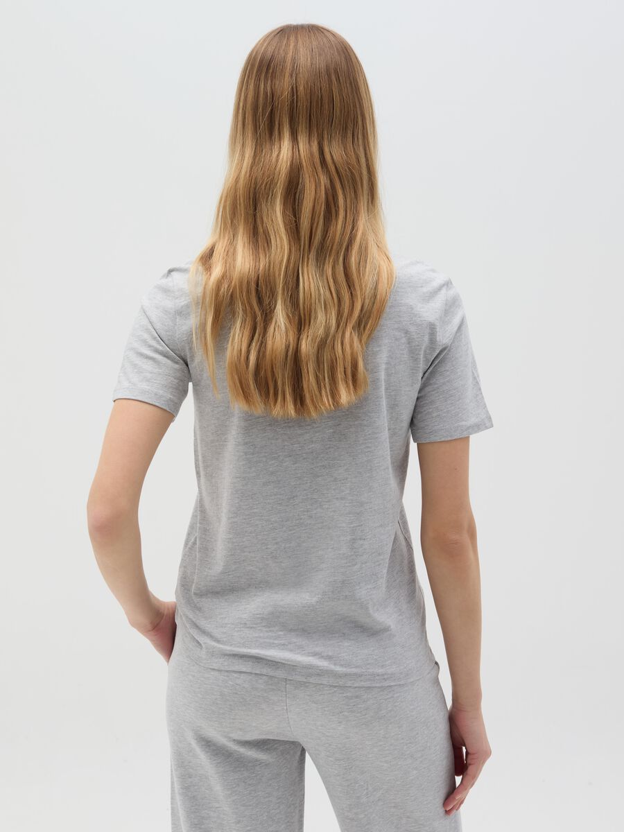 Organic cotton T-shirt with round neck_3