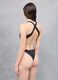 Cross Back Cut Out Swimsuit Black_4