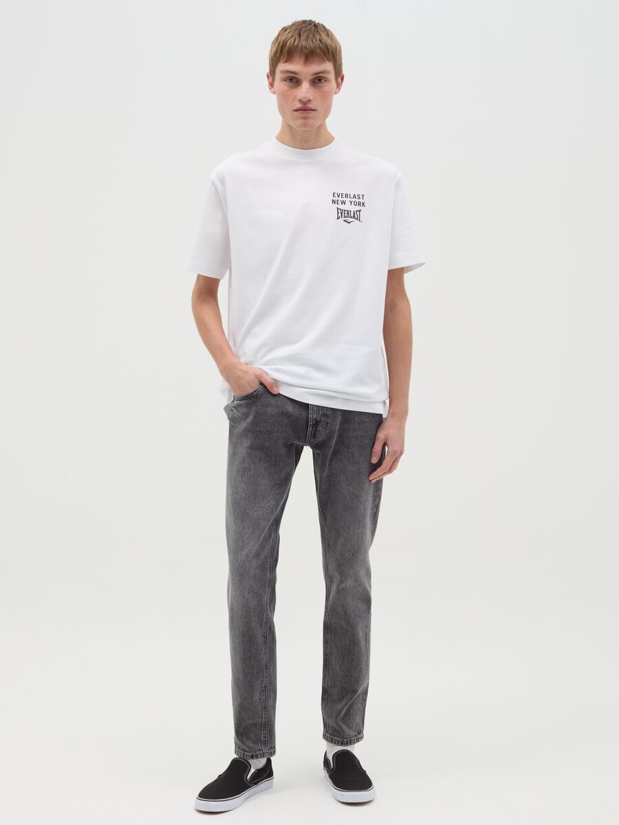 Cotton T-shirt with print_1