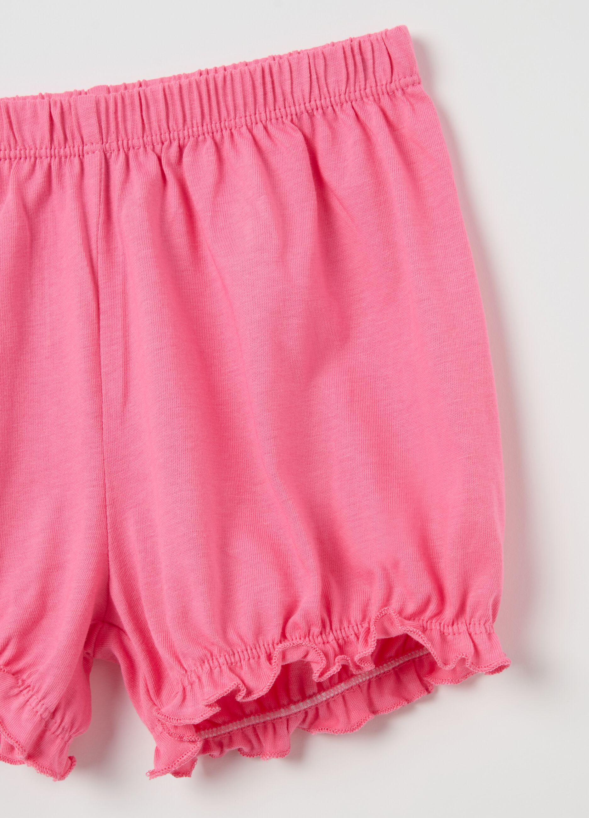 Cotton pyjamas with Minnie and Mickey Mouse print